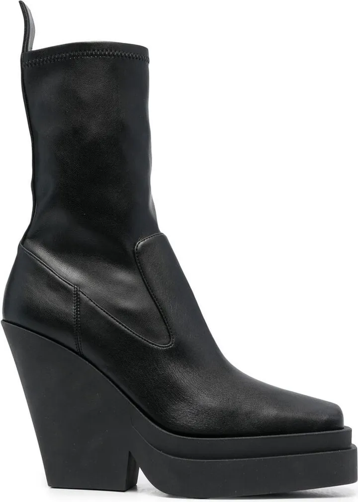 Gia platform ankle boots