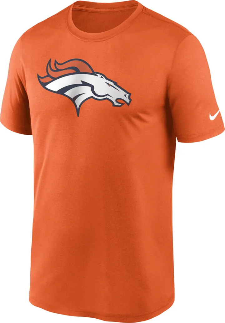 Nike Men's Dri-FIT Logo Legend (NFL Denver Broncos) T-Shirt in Orange