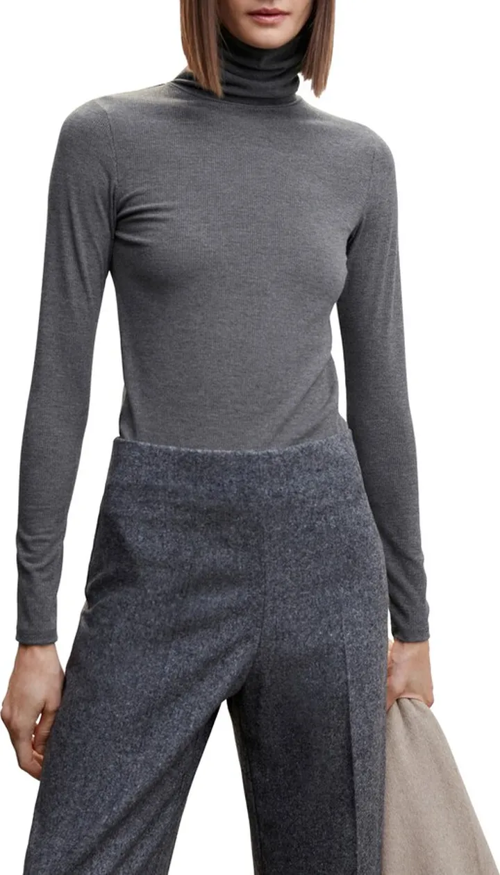 Turtleneck Long Sleeve T-Shirt