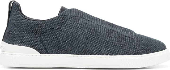 ZEGNA- Leather Sneaker