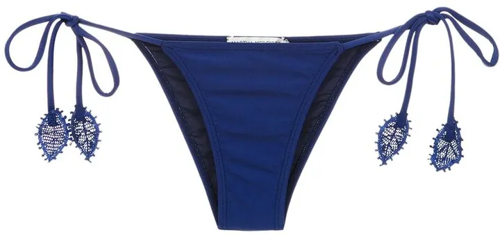 Appliqué Details Bikini Bottom