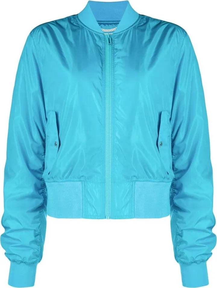 OFF-WHITE- Diag Print Bomber Jacket