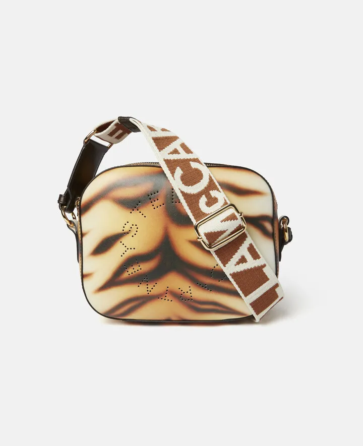 Stella McCartney - Stella Logo Tiger Striped Mini Bag