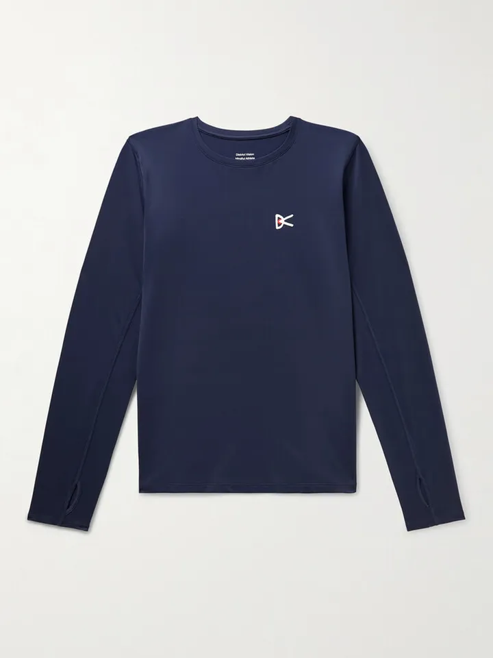 Deva Slim-Fit Logo-Print Stretch-Jersey T-Shirt