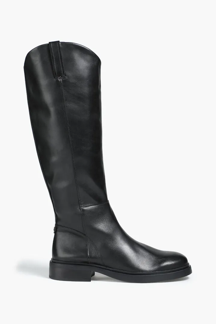 Fable leather knee boots