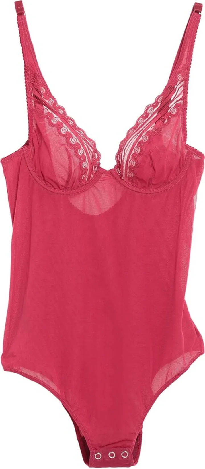 Lingerie Bodysuit Brick Red