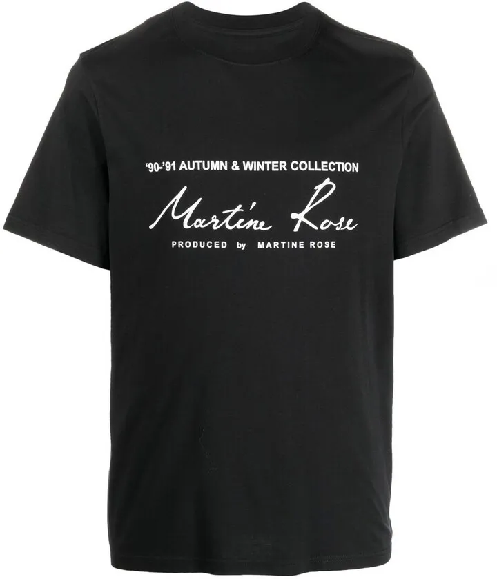 logo-print cotton T-shirt