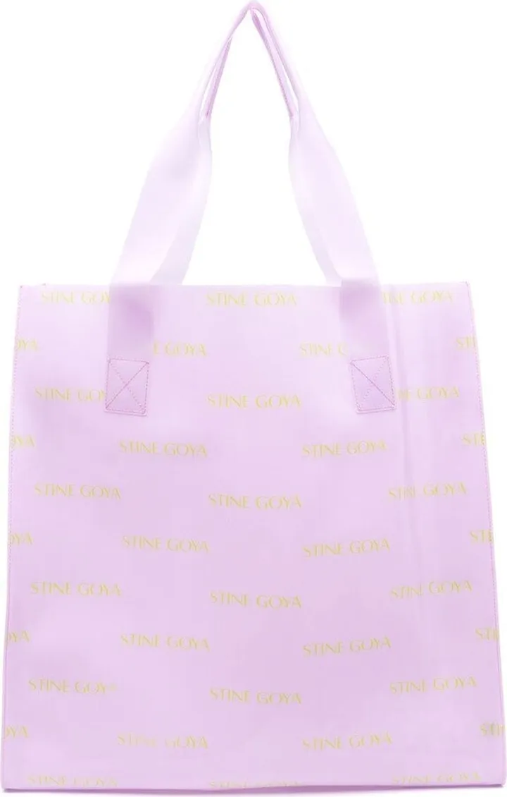 Logo-Print Beach Bag