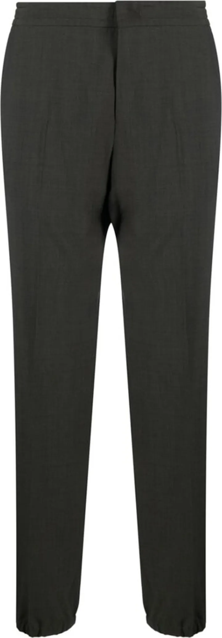 Straight-Leg Tapered Trousers