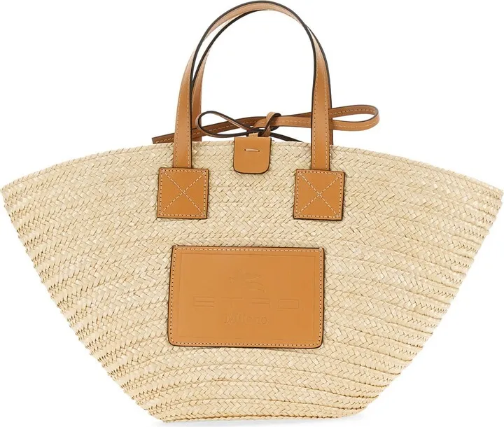 Straw Shopper Bag