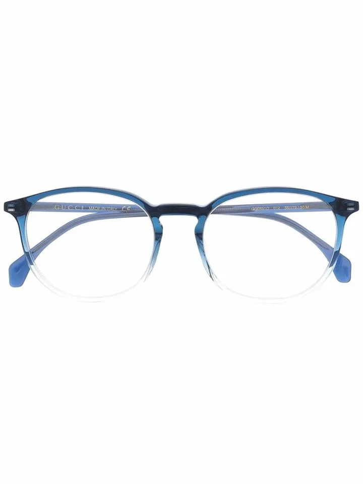 Gradient Round-Frame Glasses