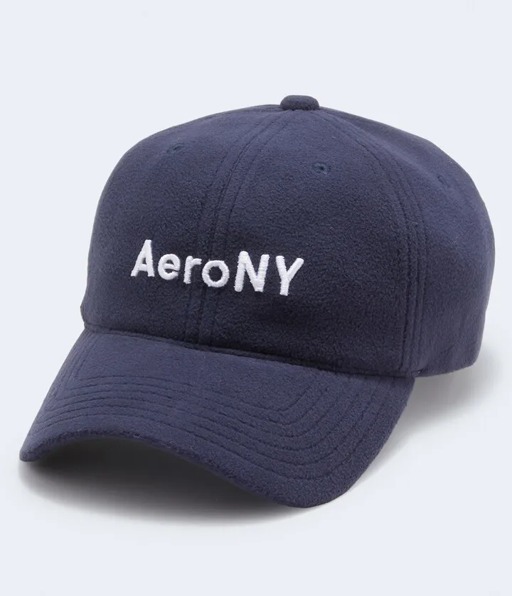 Aeropostale Men's Ny Polar Fleece Adjustable Hat
