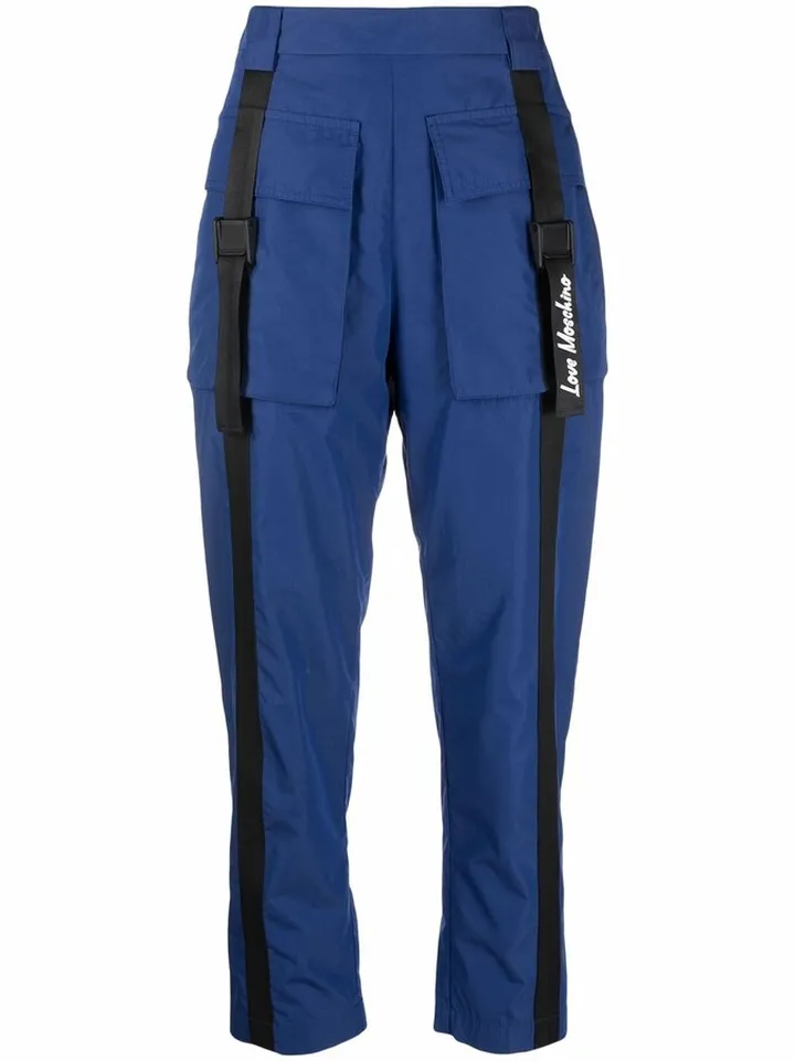Cropped Cargo Trousers