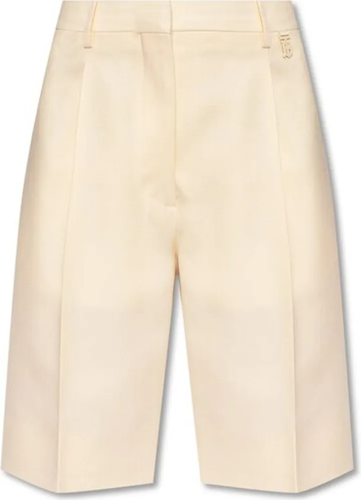 Burberry High-Rise Knee-Length Tailored Shorts