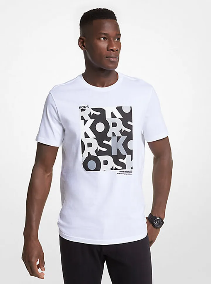 Graphic Logo Cotton T-Shirt