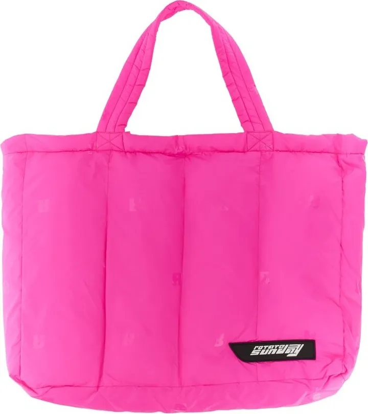ROTATE Logo Patch Padded Tote Bag