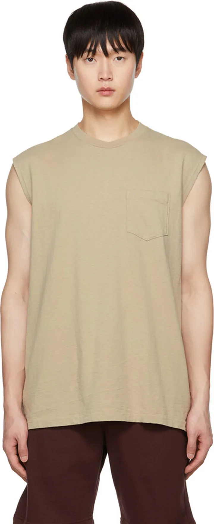 John Elliott Taupe Rodeo T-Shirt