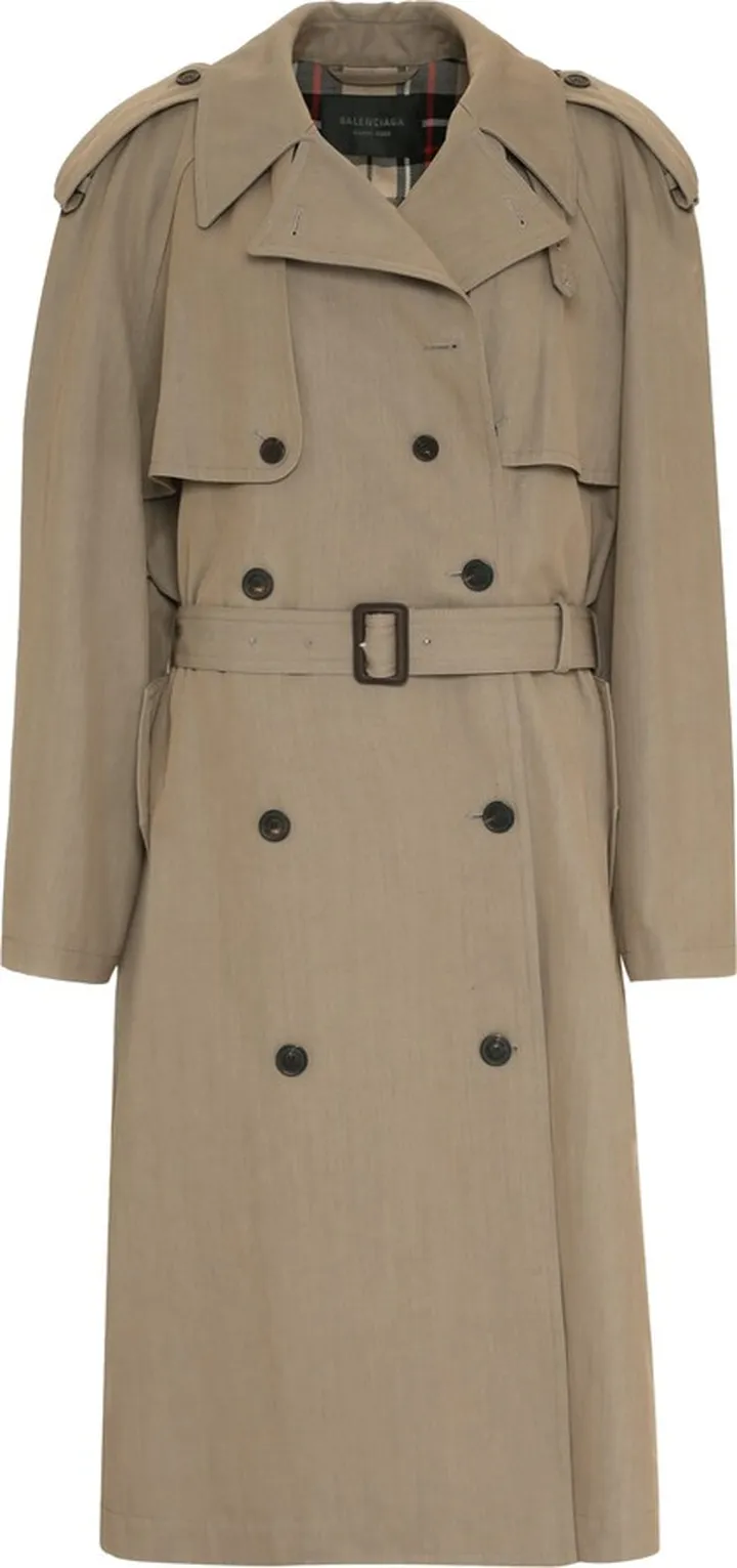 Cotton Trench Coat