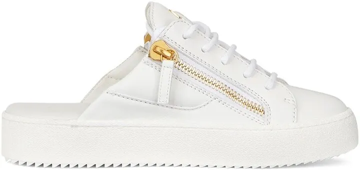 Slip-On Lace-Up Sneakers