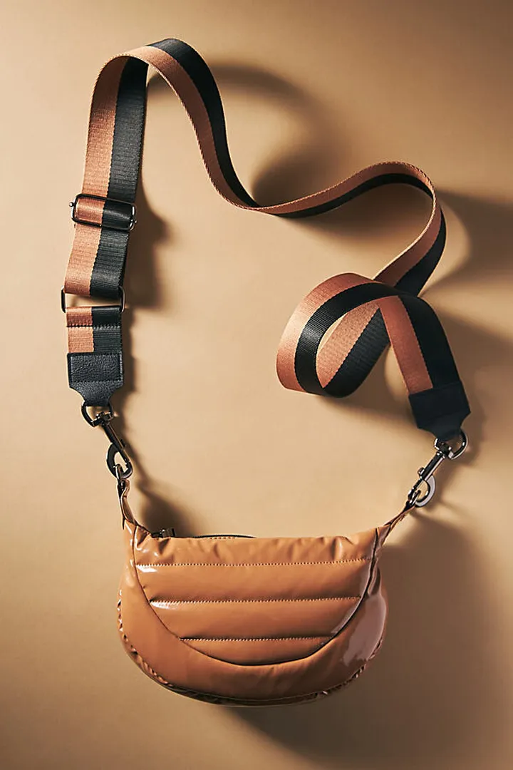 Think Royln Tiny Dancer Crossbody Bag Beige