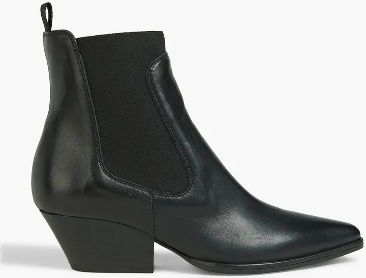 Carla leather ankle boots