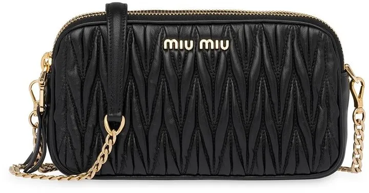 Matelassé Leather Mini-Bag