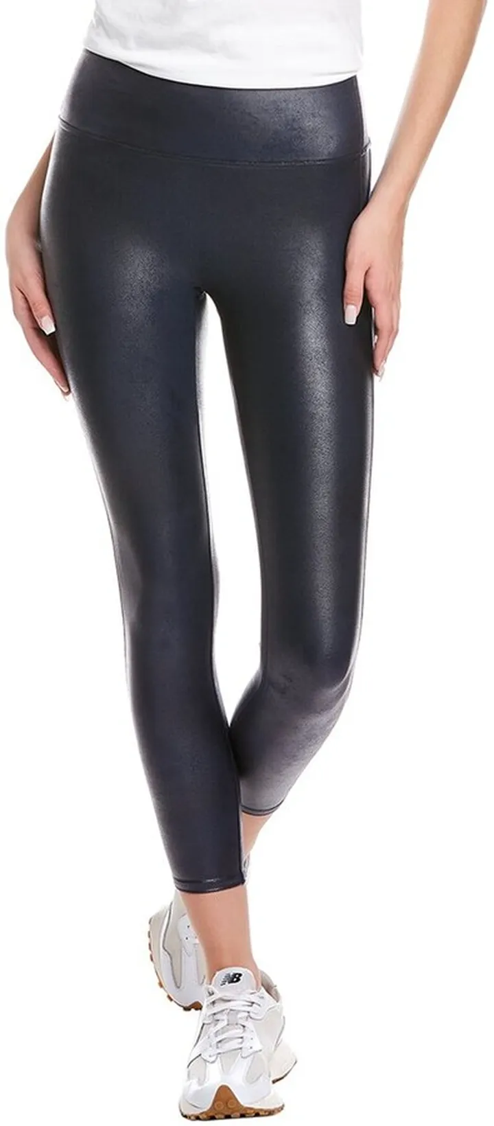 Spanx® Faux Leather Track Stripe Legging