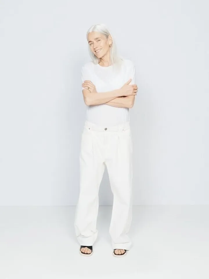Fold Organic-cotton Dad Baggy Boyfriend Jeans