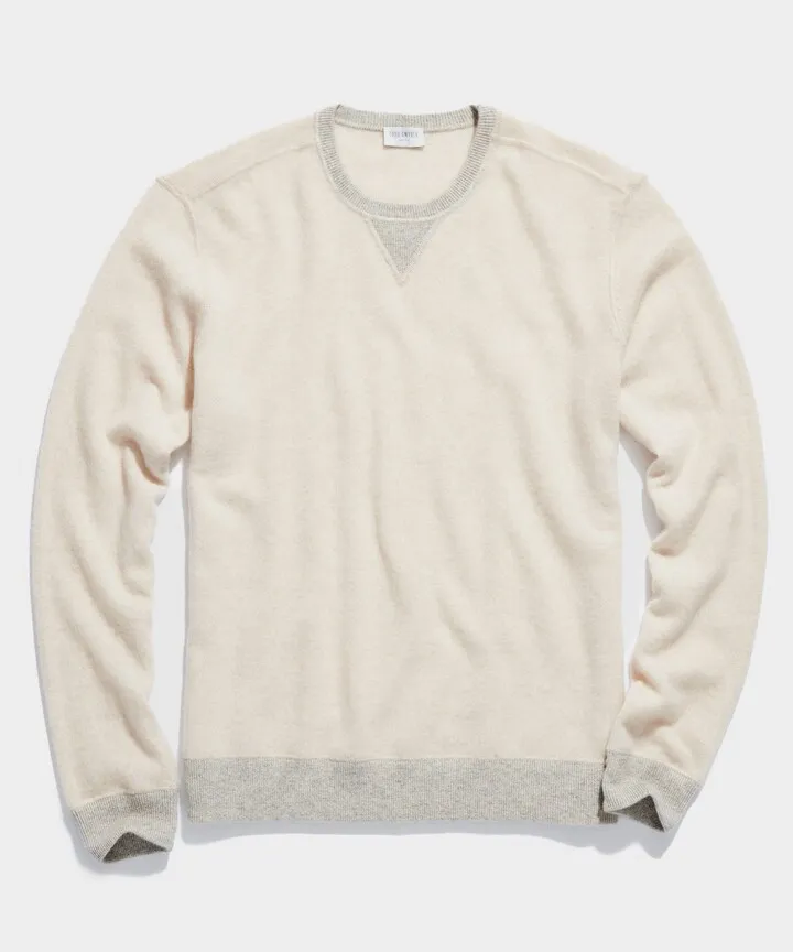 Cashmere Sweatshirt in Oatmeal