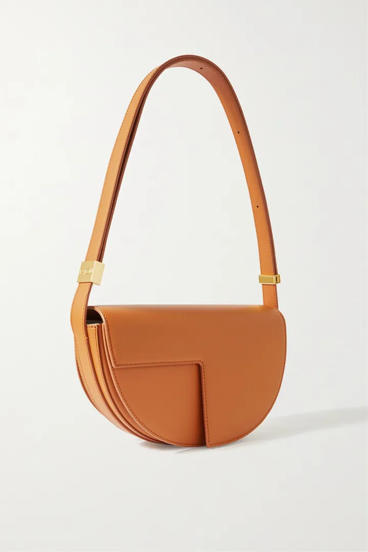 Patou - Le Patou Leather Shoulder Bag - Brown