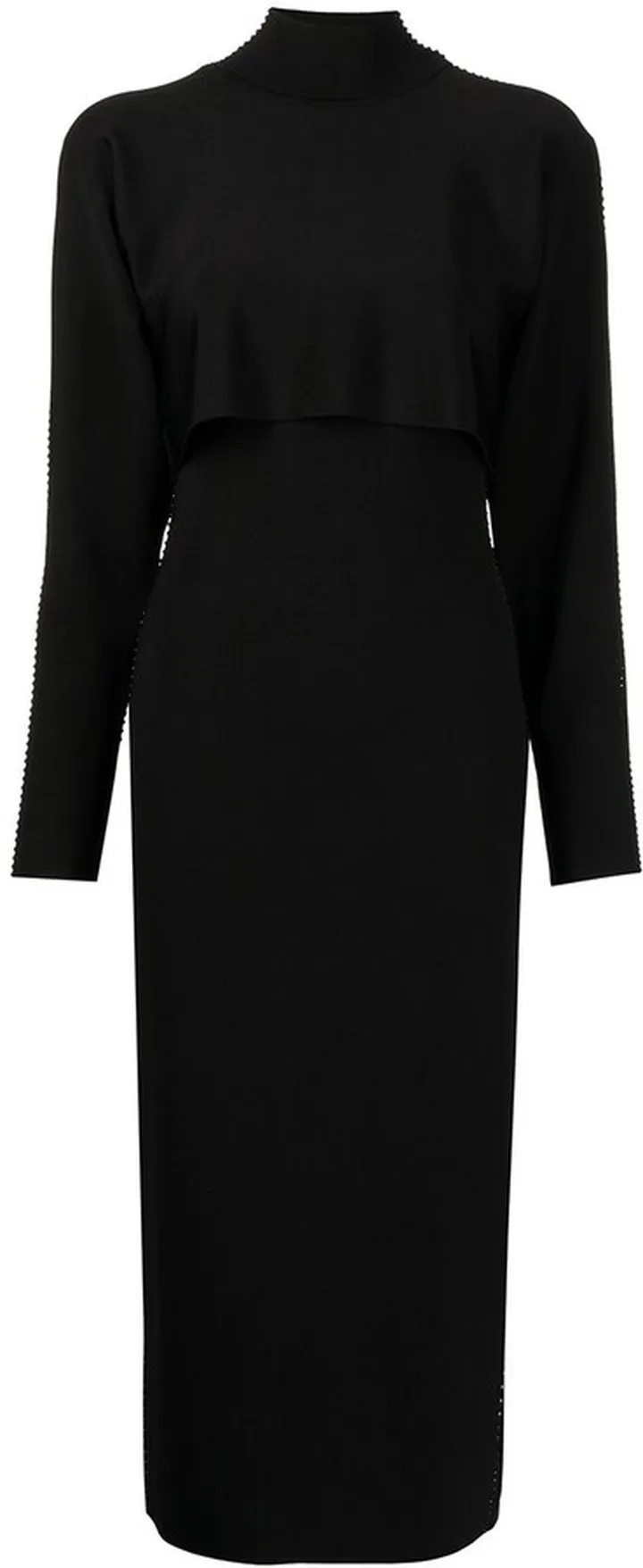 Two-Piece Bodycon Midi Dress