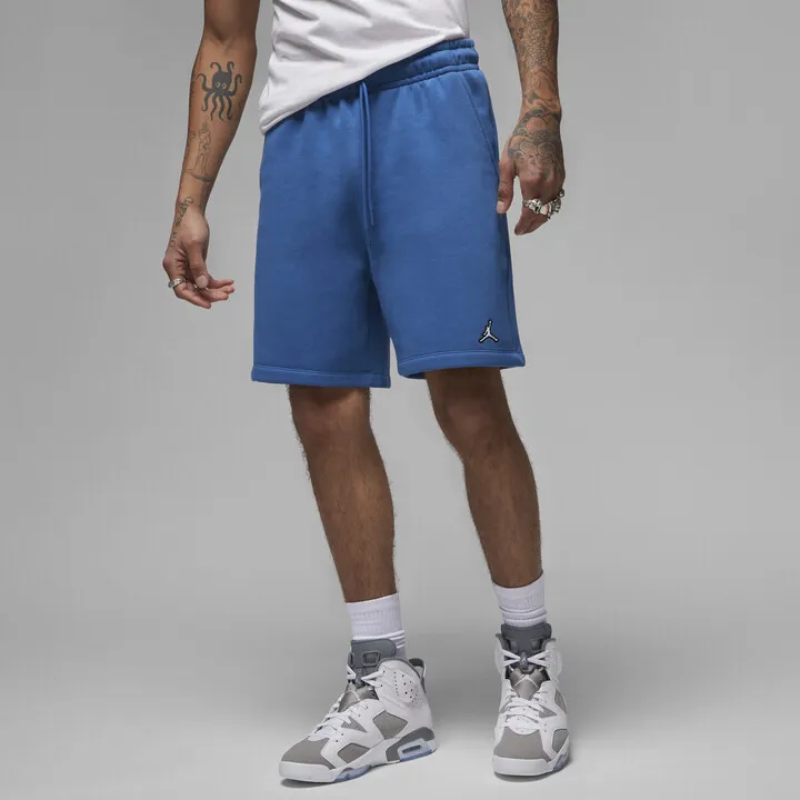 Men's Jordan Brooklyn Fleece Shorts in Blue