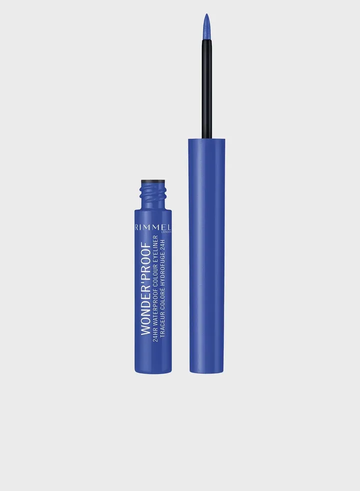 Rimmel Wonder'Proof 24HR Colour Eyeliner – 005 – Pure Blue, 1.4ml