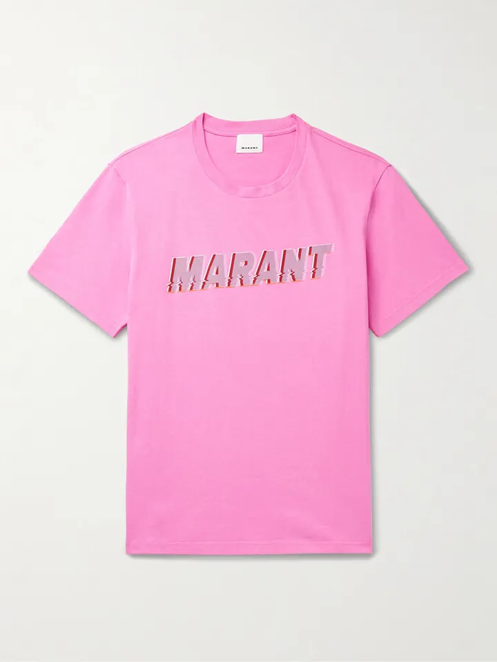 Flash Logo-Print Cotton-Jersey T-Shirt