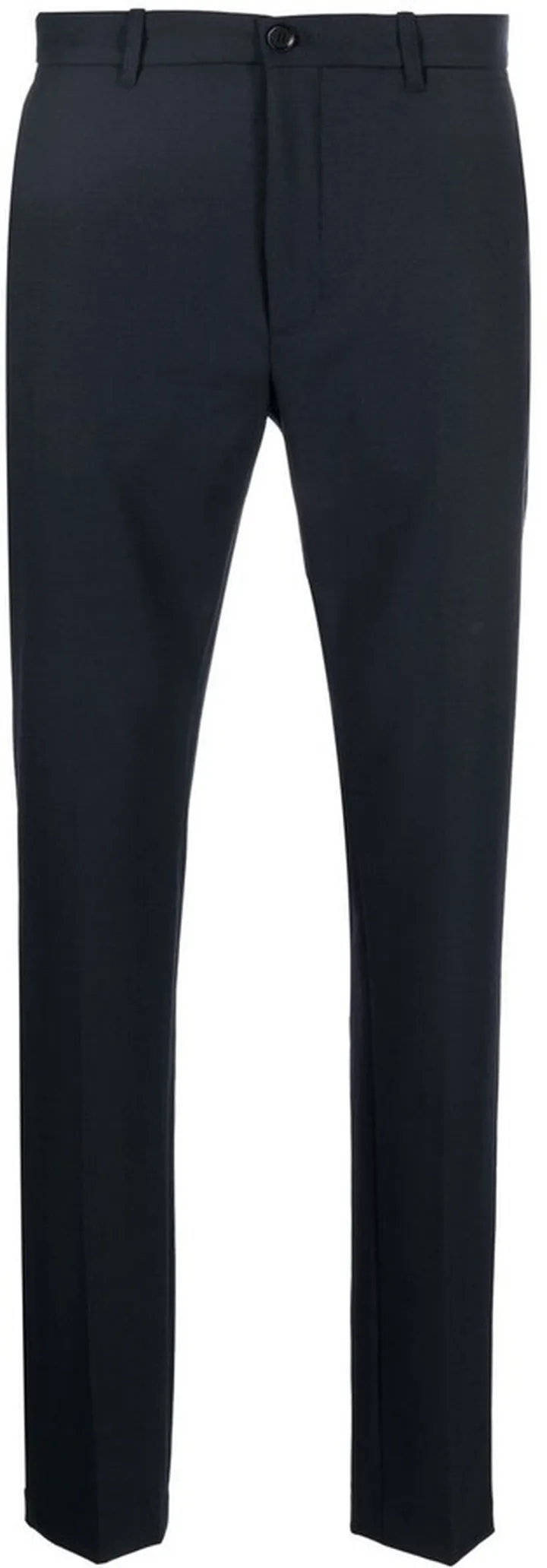 Slim-Cut Tailored Trousers