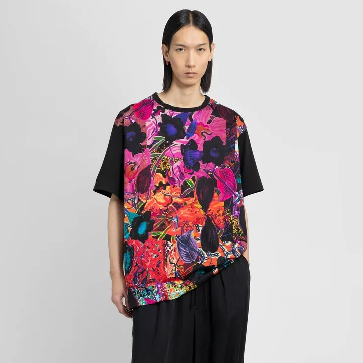 Yohji Yamamoto Man Black T-Shirts