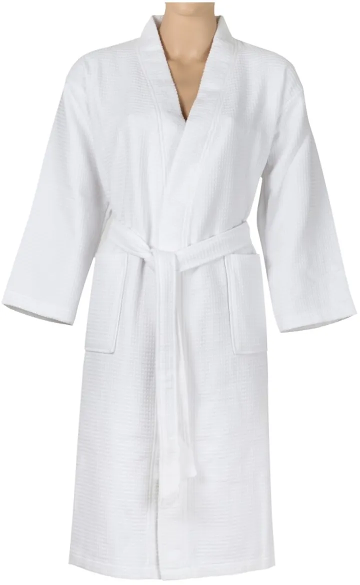 Talesma Terry Waffle Kimono Turkish Cotton Bath Robe Bedding