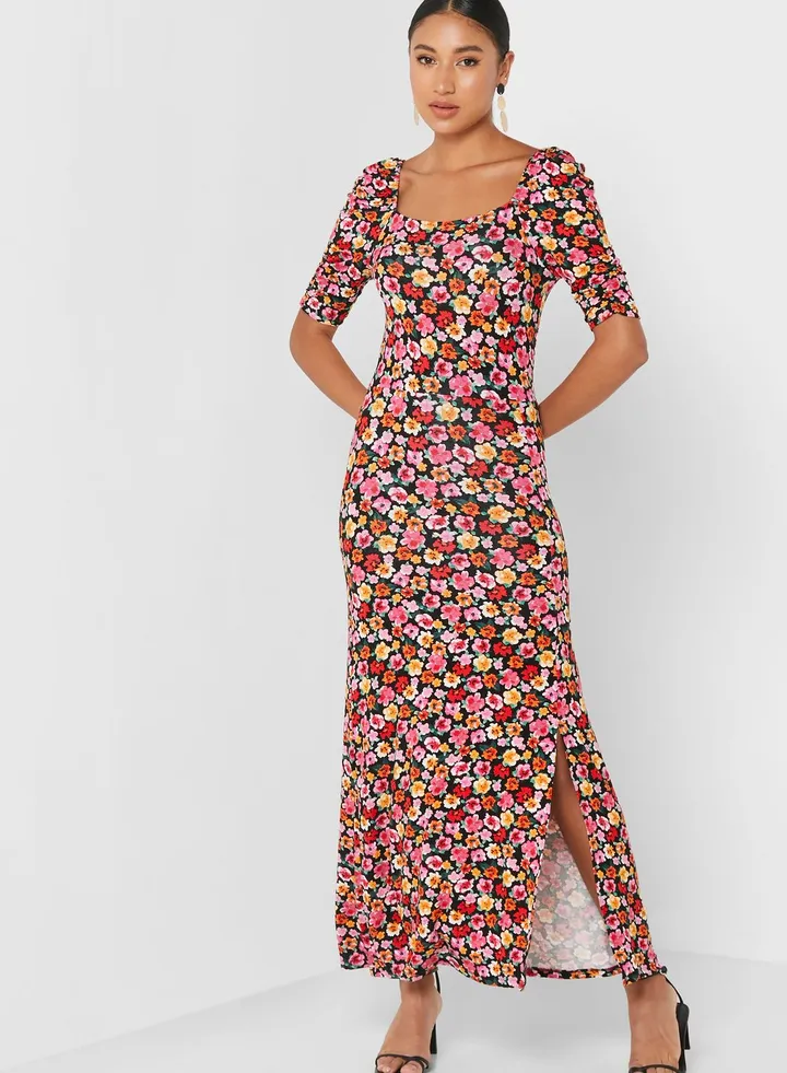 Floral Printed Dress