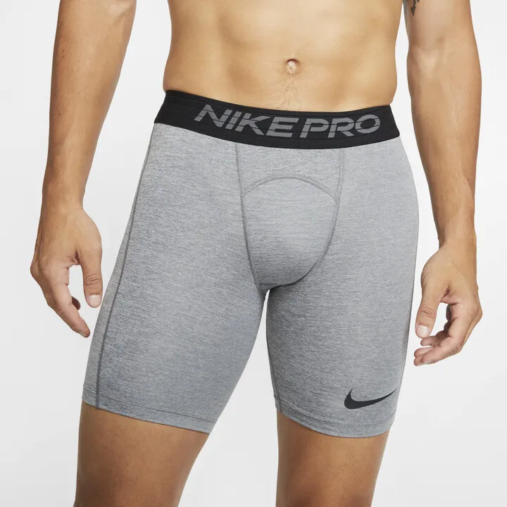 Men's Nike Pro Shorts in Grey