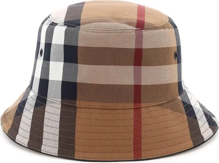 Burberry Canvas Check Bucket Hat