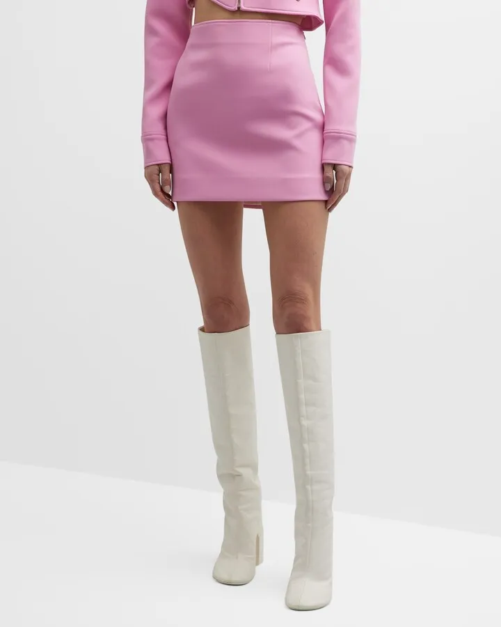 Low-Rise Mini Skirt