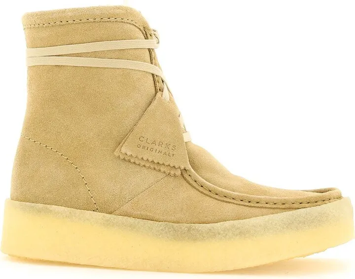 Wallabee Cup Lace-up Ankle Boots