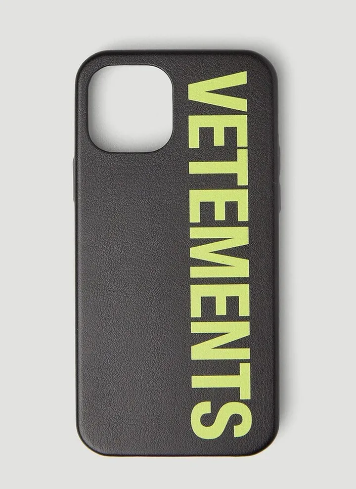 Vetements Logo Print iPhone 12 Pro Case