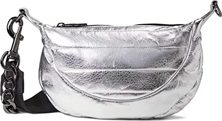 THINK ROYLN Tiny Dancer - Small (Luxe Crackled Silver) Handbags