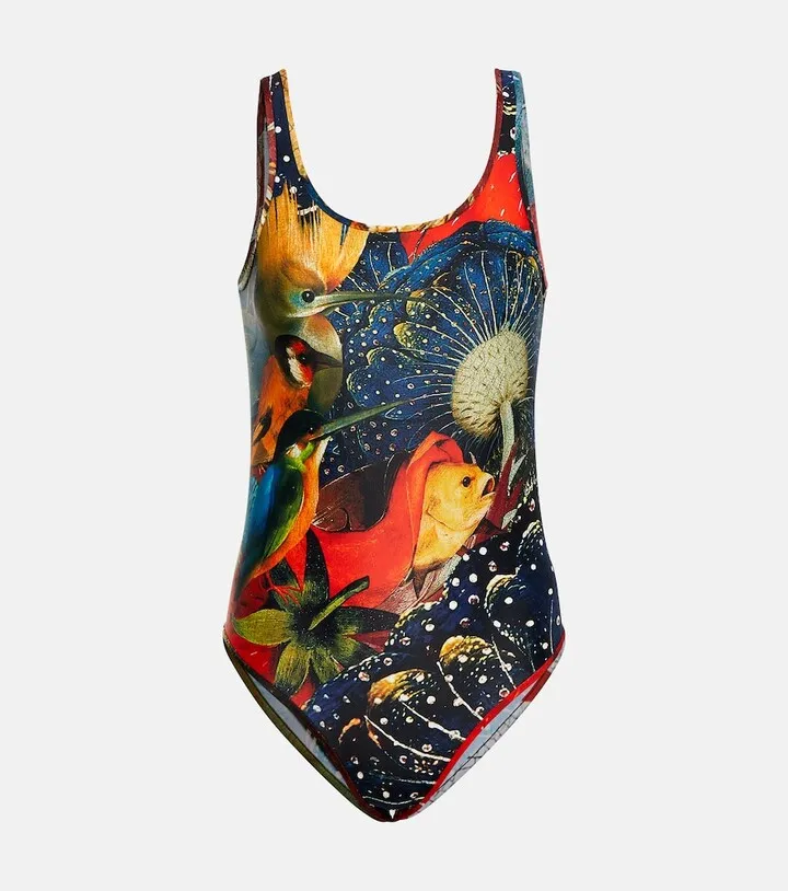 Printed bodysuit