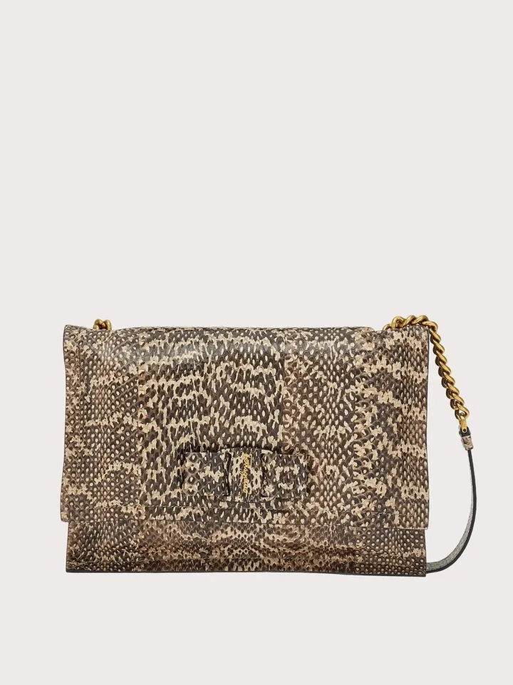 Ferragamo Women Viva Bow bag (S) Beige