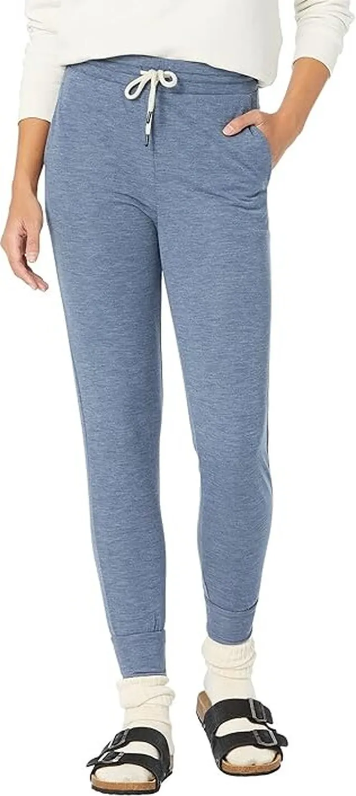 The North Face Westbrae Knit Joggers (Shady Blue Heather) Women's Casual Pants