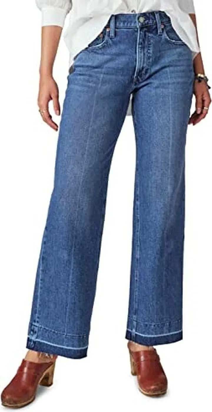 Lucky Brand Women's High Rise Wide Leg Jean