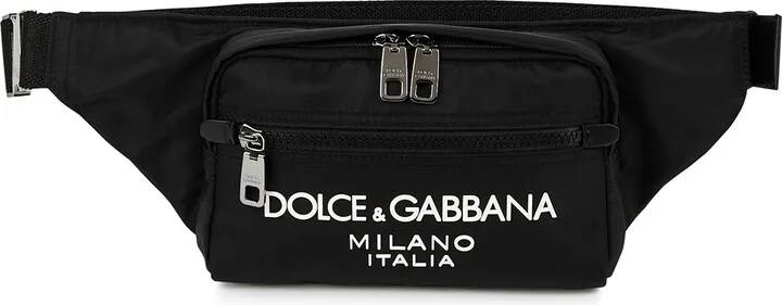 Dolce & Gabbana Logo Nylon Belt Bag