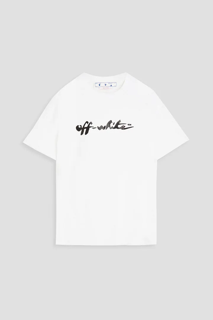 Printed cotton-jersey T-shirt